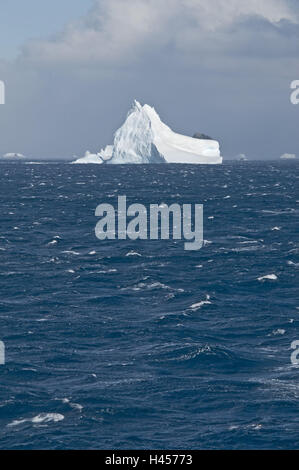 South Shetland, Elephant Island, Meer, Eisberg, Stockfoto