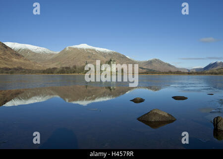 Schottland, Argyll und Bute, Loch Awe, Schloss Kilchurn Castle, Stockfoto