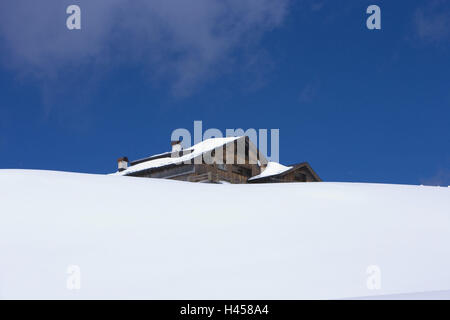 Italien, Dolomiten, Belluno, Cortina d ' Ampezzo, Giau Pass Giau Berghütte, Stockfoto