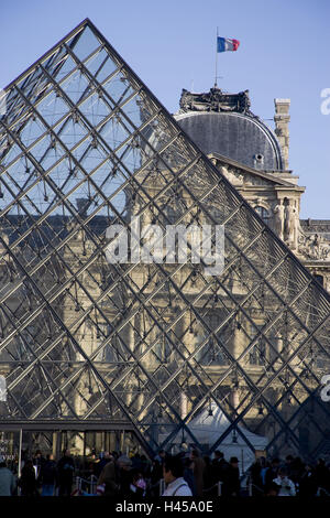 Louvre, Paris, Frankreich, Stockfoto