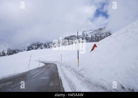 Italien, Dolomiten, Belluno, Cortina d ' Ampezzo, Passo Tu Giau Stockfoto