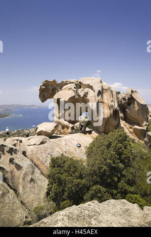 Italien, Sardinien, Capo d ' Orso, Bären-Felsen, Stockfoto