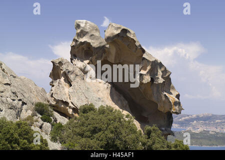 Italien, Sardinien, Capo d ' Orso, Felsen, Stockfoto