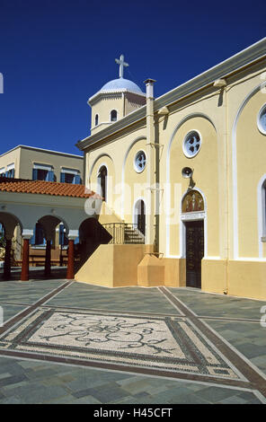 Griechenland, streicheln, Principal legen Sie hätscheln, Kirche Agia Paraskevi Stockfoto