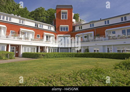 Dänemark, Hotelanlage, in der Nähe Helsingoer, Stockfoto