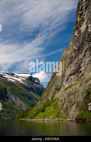 Norwegen, mehr Og Romsdal, Geirangerfjord, Stockfoto