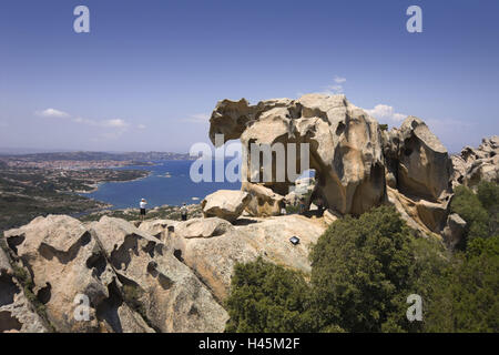 Italien, Sardinien, Capo d ' Orso, Bären-Felsen, Stockfoto