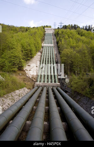 Deutschland, Bayern, Walchensee-Kraftwerk, Kochel am See, Stockfoto