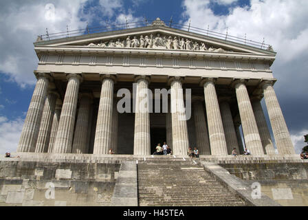 Deutschland, Bayern, Oberpfalz, Donautal, Valhalla, Donaustauf, Stockfoto