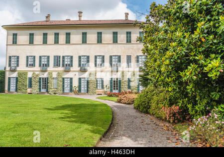 Villa Menafoglio Litta Panza, Varese, Italien Stockfoto