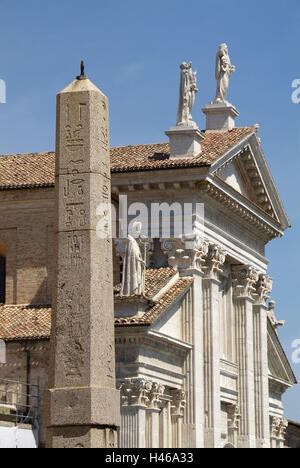 Italien, Marken, Urbino, Altstadt, Dom, Stockfoto