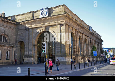 Newcastle Central Station Stockfoto