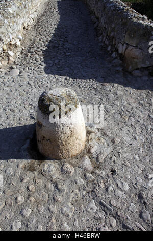 Spanien, Balearen, Mallorca, Pollenca, Römerbrücke, Detail, Stockfoto