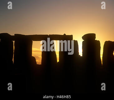 Stonehenge, Wilkshire Stockfoto