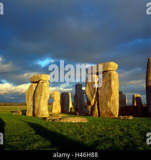 Stonehenge Wilkshire, England, Vereinigtes Königreich Stockfoto