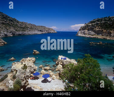 Anthony Quinn Bay Faliraki Rhodos Griechenland Stockfoto