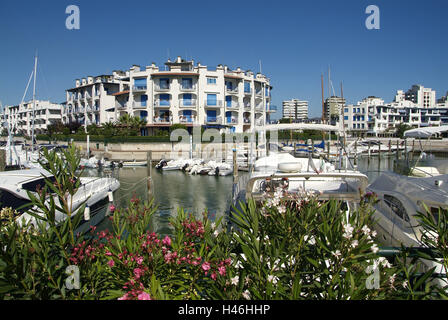 Italien, Emilia-Romagna, Adria, Misano Adriatico, Marina, Stockfoto