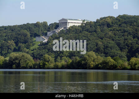 Deutschland, Bayern, Oberpfalz, Donautal, Valhalla, Donaustauf, Stockfoto