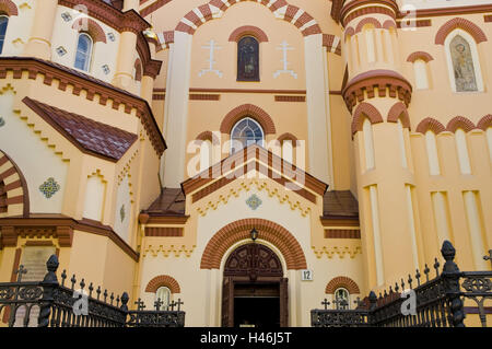 Litauen, Vilnius, Altstadt, Didzioji Gatve, St.-Nikolaus-Kirche, Detail, Stockfoto