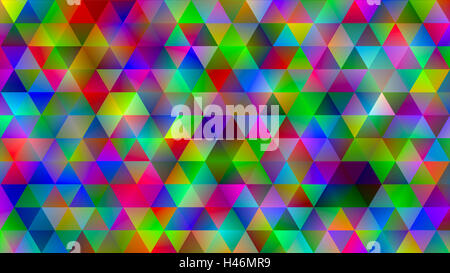 Abstrakte Muster aus geometrischen Formen Hintergrund Stockfoto