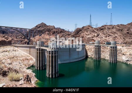 Hoover-Staudamm, Arizona, USA Stockfoto