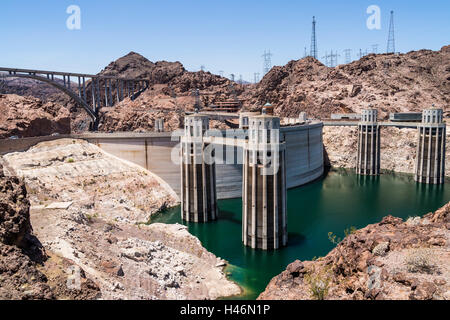 Hoover-Staudamm, Arizona, USA Stockfoto