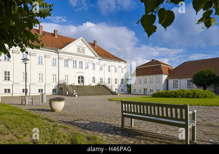 Schloss Hohenzieritz, Mecklenburg-Vorpommern, Deutschland Stockfoto