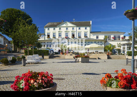 Restaurant Meereswelle in Ahlbeck, Usedom, Mecklenburg Western Pomerania, Deutschland Stockfoto