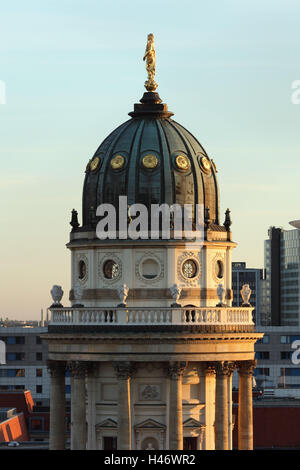 Berlin, den Gendarmenmarkt, Deutscher Dom, Stockfoto