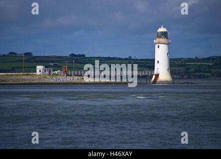 Irland, Tarbert Leuchtturm der Insel, Stockfoto