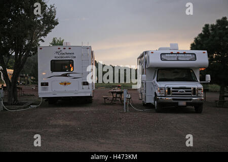 USA, Arizona, William, route 66, Campingplatz, Stockfoto