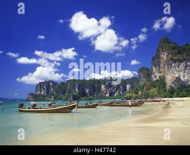 Thailand, Region Krabi, Ao Nang, Railay Beach, Stockfoto
