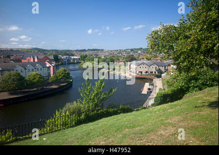 Kai Exeter, Devon, UK Stockfoto