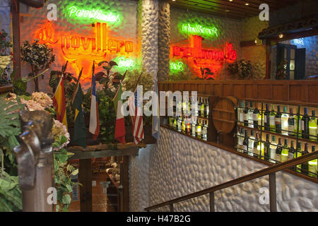 Südamerika, Chile, Santiago de Chile, Restaurant, Eingang, Stockfoto