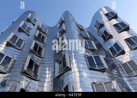 Moderne Architektur, Düsseldorf, Medienhafen, Stockfoto