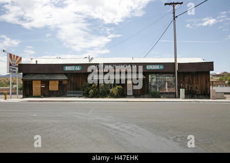 Die USA, Arizona, Route 66, Kingman, Gebäude, Stockfoto