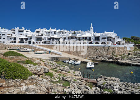 Ferien Anlage Binibeca Vell, Binibeca, Menorca, Stockfoto