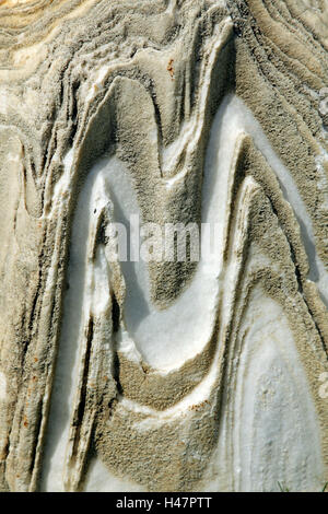 Rock Detail Texelgruppe Laaser Marmor, Stockfoto