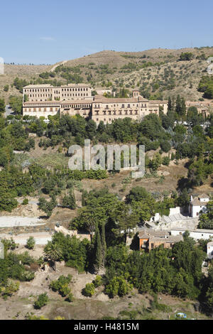 Spanien, Andalusien, Granada, Abadia del Sacromonte, Stockfoto