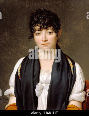 Jacques-Louis David-Suzanne Le Pelletier de Saint-Fargeau Stockfoto