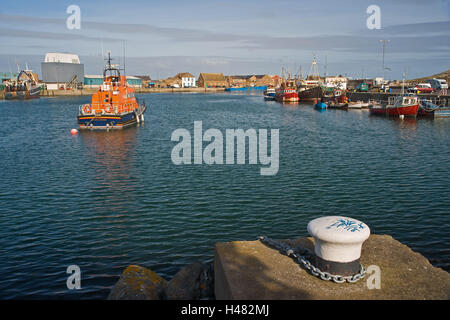 Irland, Howth Harbour, Stockfoto