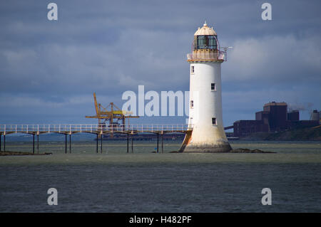 Irland, Tarbert Leuchtturm der Insel, Stockfoto