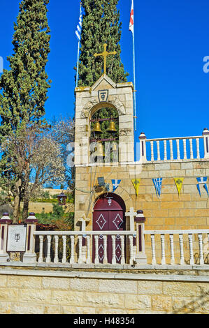 Die Kirche Mariä Himmelfahrt gehört der griechisch-orthodoxen Kirche, das Besitz mit der armenischen orthodoxen teilt Stockfoto