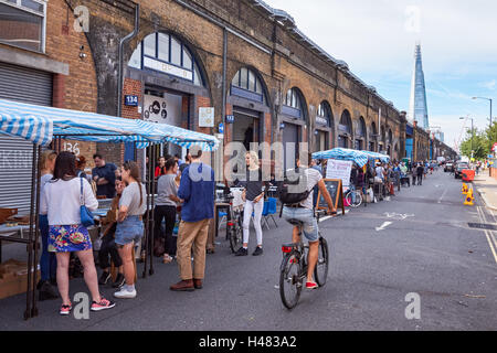 Druide Straßenmarkt in Bermondsey, London England Vereinigtes Königreich UK Stockfoto