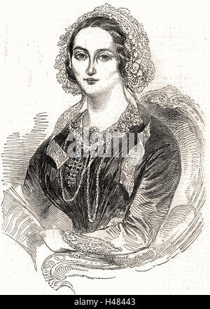 Henriette Sontag (1806-1854) feierte deutsche Sopranistin Stockfoto