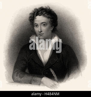 Percy Bysshe Shelley (1792-1822) Stockfoto