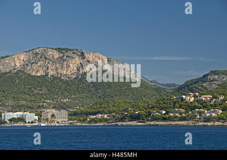 Spanien, Balearen, Mallorca, camp de Mar, Hotel, Villen, Stockfoto