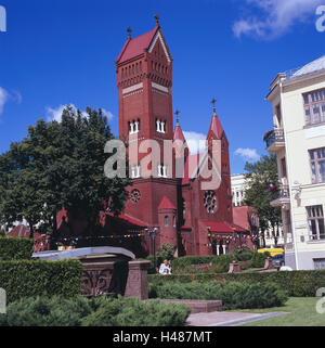 Weißrussland, Minsk, Kirche Saint-Simon und der Heiligen Helena, Stockfoto