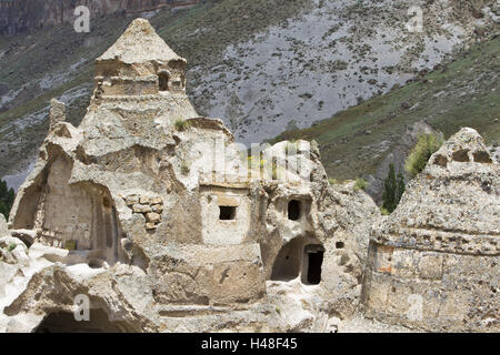 Türkei, Kappadokien, Provinz Kayseri, Soganli Tal, Kubbeli Kilise, Stockfoto