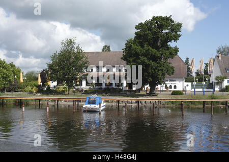 Deutschland, Mecklenburg-Vorpommern, Greifswald (Stadt), Marina Wieck, Stockfoto